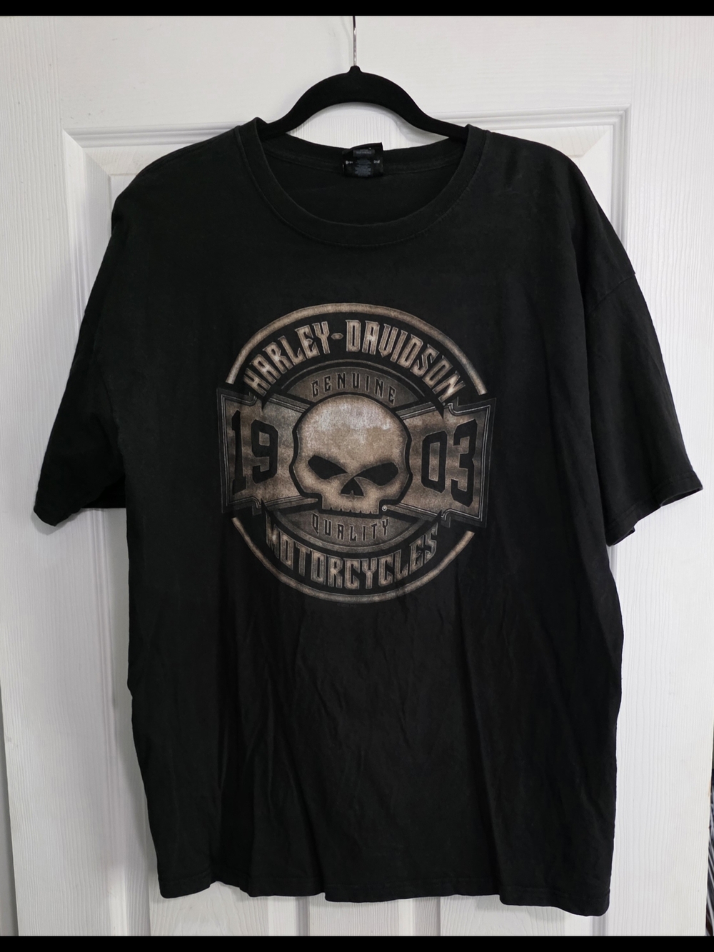 Valparaiso Harley-Davidson Black Tee